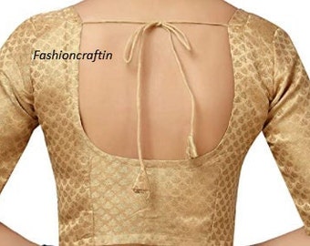 gold saree jacket
