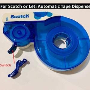 Vervangend onderdeel triggerschakelaar voor Scotch/Leti automatische tapedispenser
