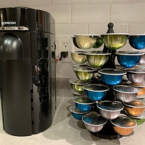 Rotating Nespresso Vertuo - Pod Holder (Customizable Tier)