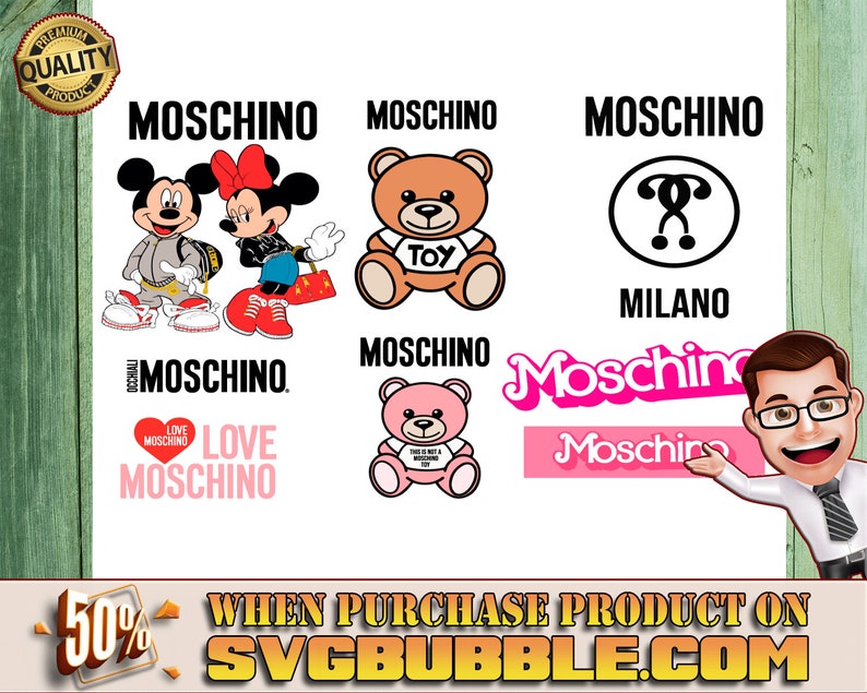 Moschino Logos Svg Moschino Svg Moschino Brand Moschino - Etsy