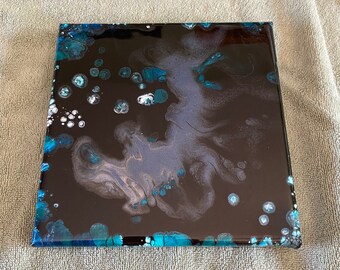 Acrylic Pour Painting Etsy