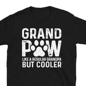 Grand Paw Shirt, Funny Dog Grandpa Shirt, Gift for Dog Lover, Grandpaw Cat, Dog Owner Shirt, Cat Grandpa Shirt, Distressed Father Day 2023