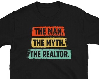 Realtor Tshirt, Real Estate Shirt, Funny Real Estate Agent Retro Vintage Shirt, Realtor Birthday Gift, Realtor Gift For Men