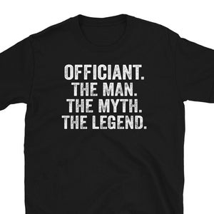Officiant Proposal Tshirt, Wedding Officiant Shirt, Officiant Gift, Will You Be Our Officiant Shirt, Gift for Officiant Man Myth Legend