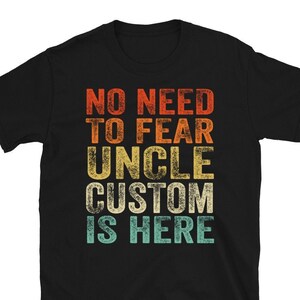 Uncle Tshirt, Uncle Shirt Personalized, Funny Uncle Shirt, Custom Uncle Shirt, Promoted to Uncle, Retro Vintage Uncle Shirt