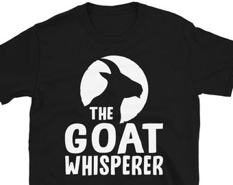 El susurrador de cabra, camisa de cabra, regalo divertido para el amante de la cabra, camisa de mamá de cabra, camisa vegana, camisa de animales de granja, chica de campo, cabra vintage retro