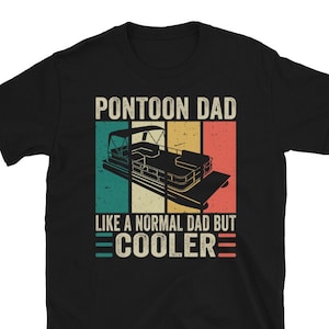 Personalized Pontoon Soda Can Tumbler - Gift Idea For Father's Day - Pontoon Dad Like A Normal Dad But Way Cooler main image 1