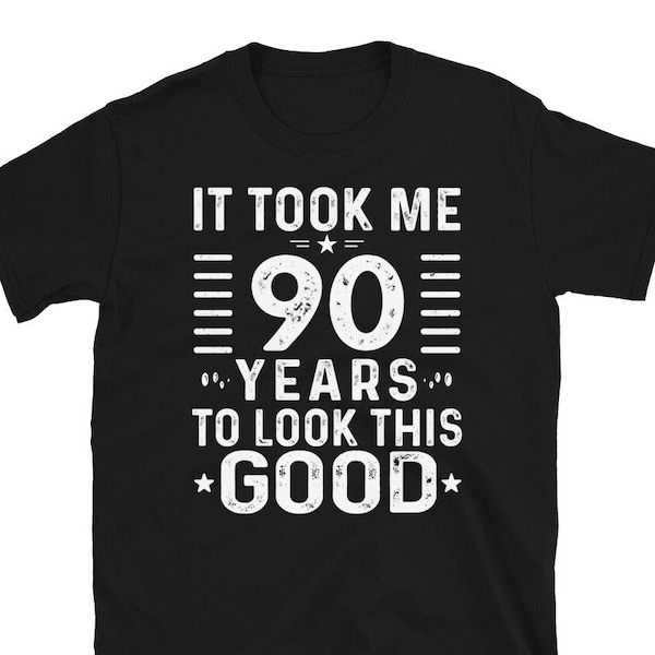 90th Birthday Tshirt Etsy