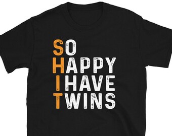 So Happy I Have Twins, Twin Mom To Be, Twins Announcement Shirt, So Happy I Have Twins Shirt , Twins Baby Announcement