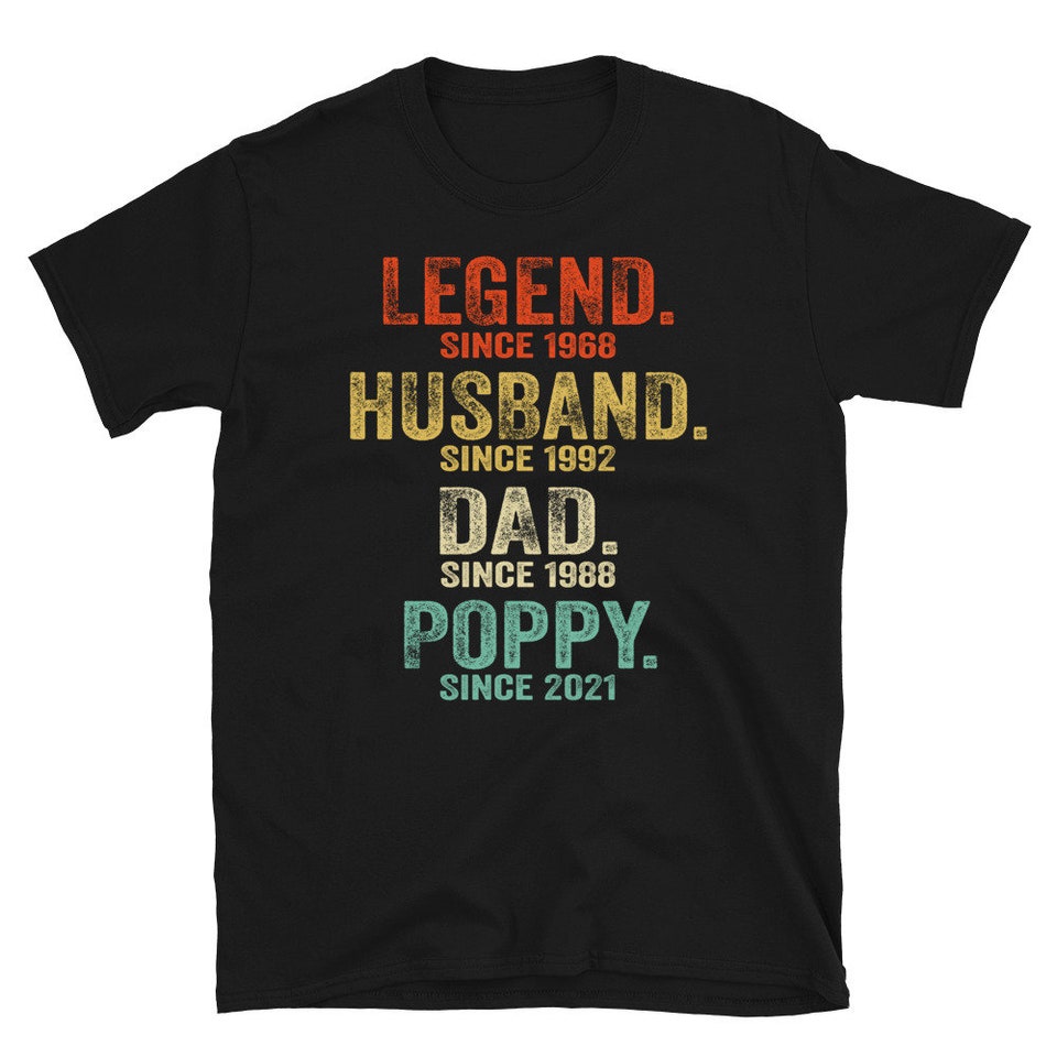 Legend Husband Daddy Papa Tshirt, Legend Husband Dad Grandpa Shirt sold ...