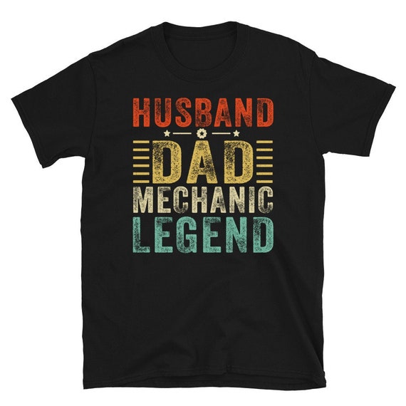 Mechanic Dad Shirt, Husband Dad Mechanic Shirt, Father's Day Mechanic Gift, Handyman Dad Shirt For Husband, Auto Mechanic Men's Tee Gift