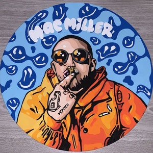 Music Artist Custom Painted Vinyls