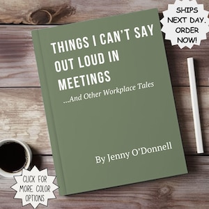 Funny Office Journal Gifts for Christmas, Sarcastic Workplace Tales Sassy work notebook, Custom employee gift Secret Santa Gift for Coworker