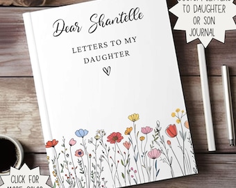 Letters to My Daughter Journal – Heartfelt Keepsake Gift | Memory Book to Share Love, Wisdom & Life Lessons