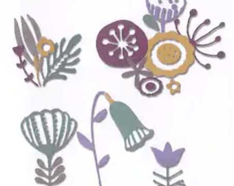 Sizzix - Thinlits - Folk Florals