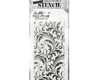 Tim Holtz - Flourish - Layering Stencils - Stampers Anonymous