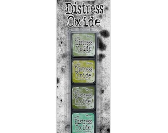 New! Tim Holtz Distress Mini Oxide Ink Pads 4/pkg - Sets 1-18 or New! Tim Holtz Distress Mini Oxide Ink Pads 4/pkg - Sets 1-18 or