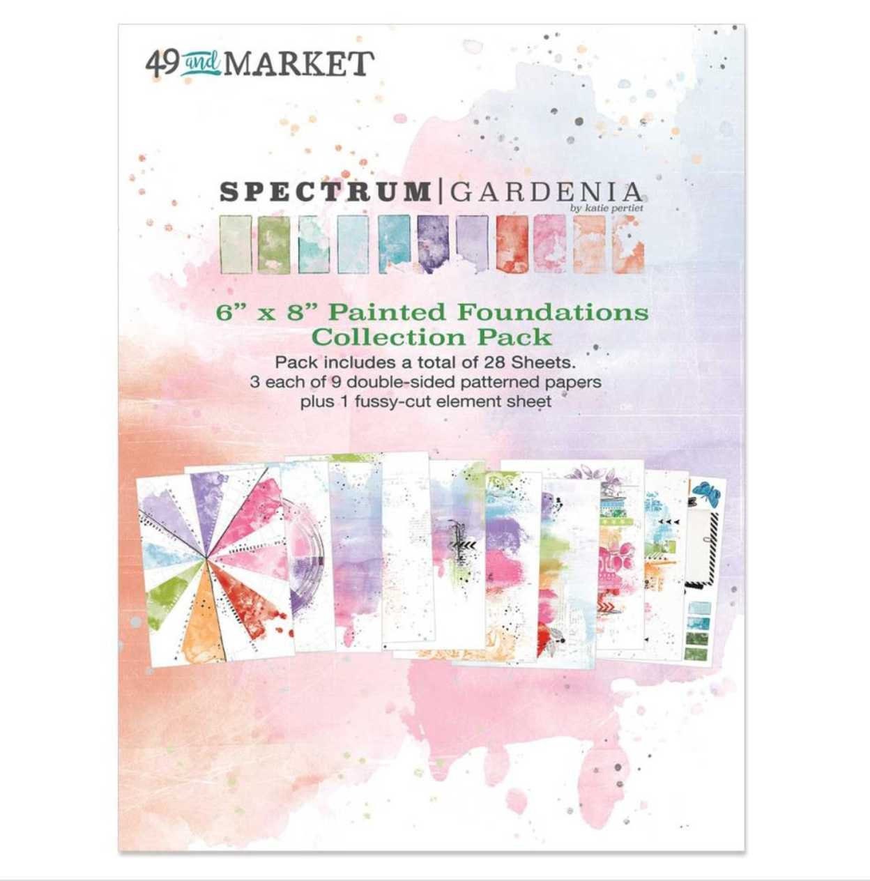 Botanical Washi Sticker Roll- Spectrum Gardenia - 49 and Market