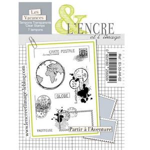 Let's Go Be Adventurers - Clear Stamp Set - L'encre et L'image