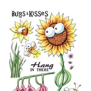 Craft Emotions - Clearstamps A6 - Bugs & Flowers