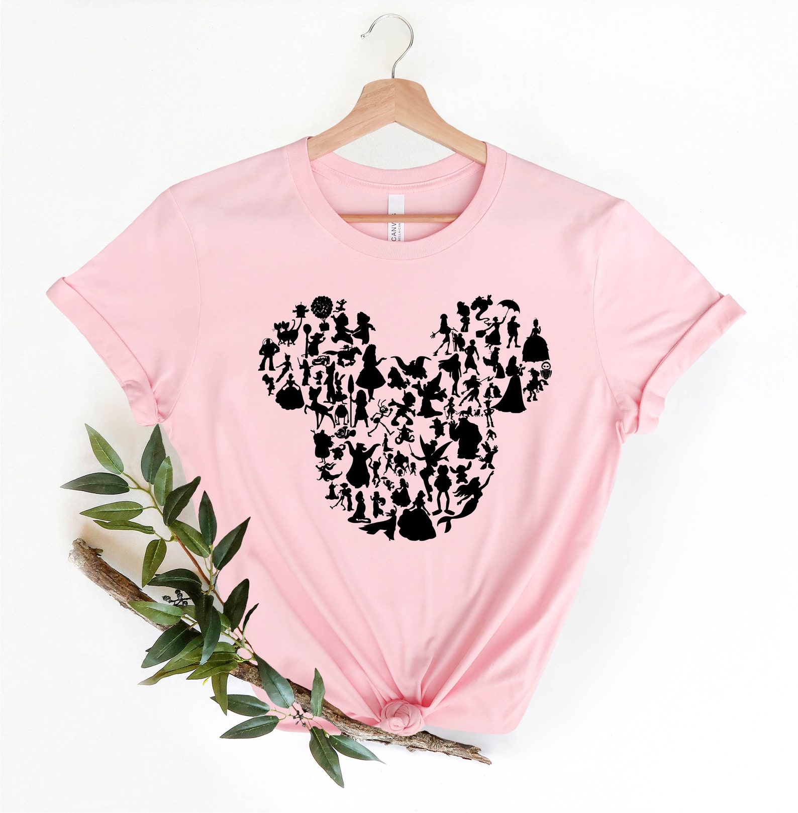 Disney Ears Shirt Disney Characters Shirt Mickey Etsy
