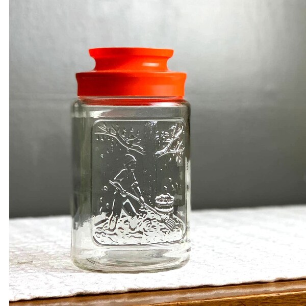 Orange Canister Set Etsy