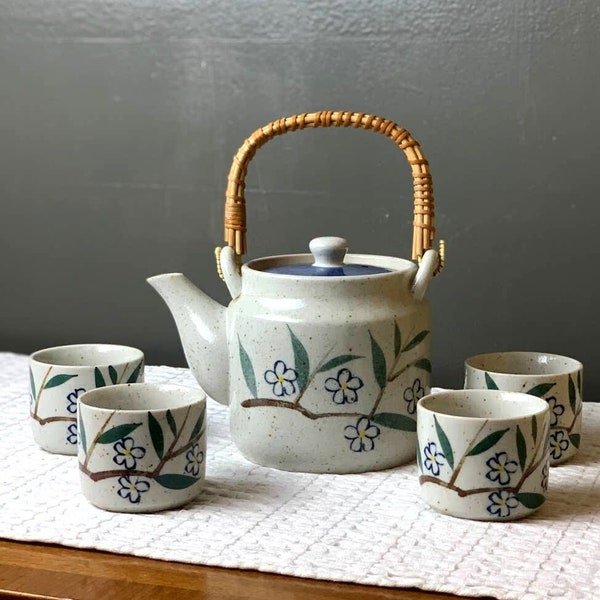 Stoneware Tea Set Etsy