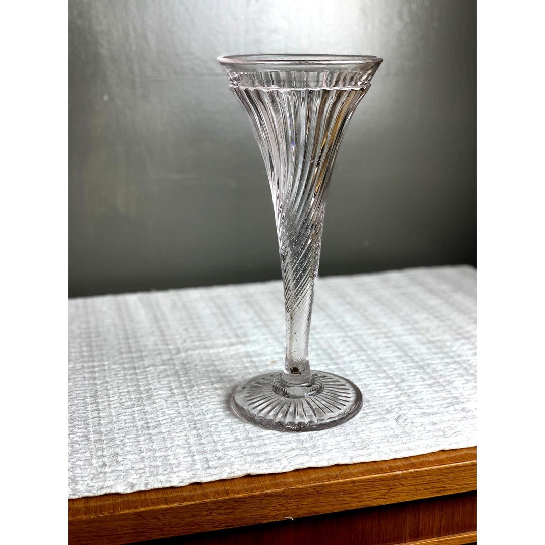 Antique Victorian Hat Glass Display Column, Late 19th Century, Hand