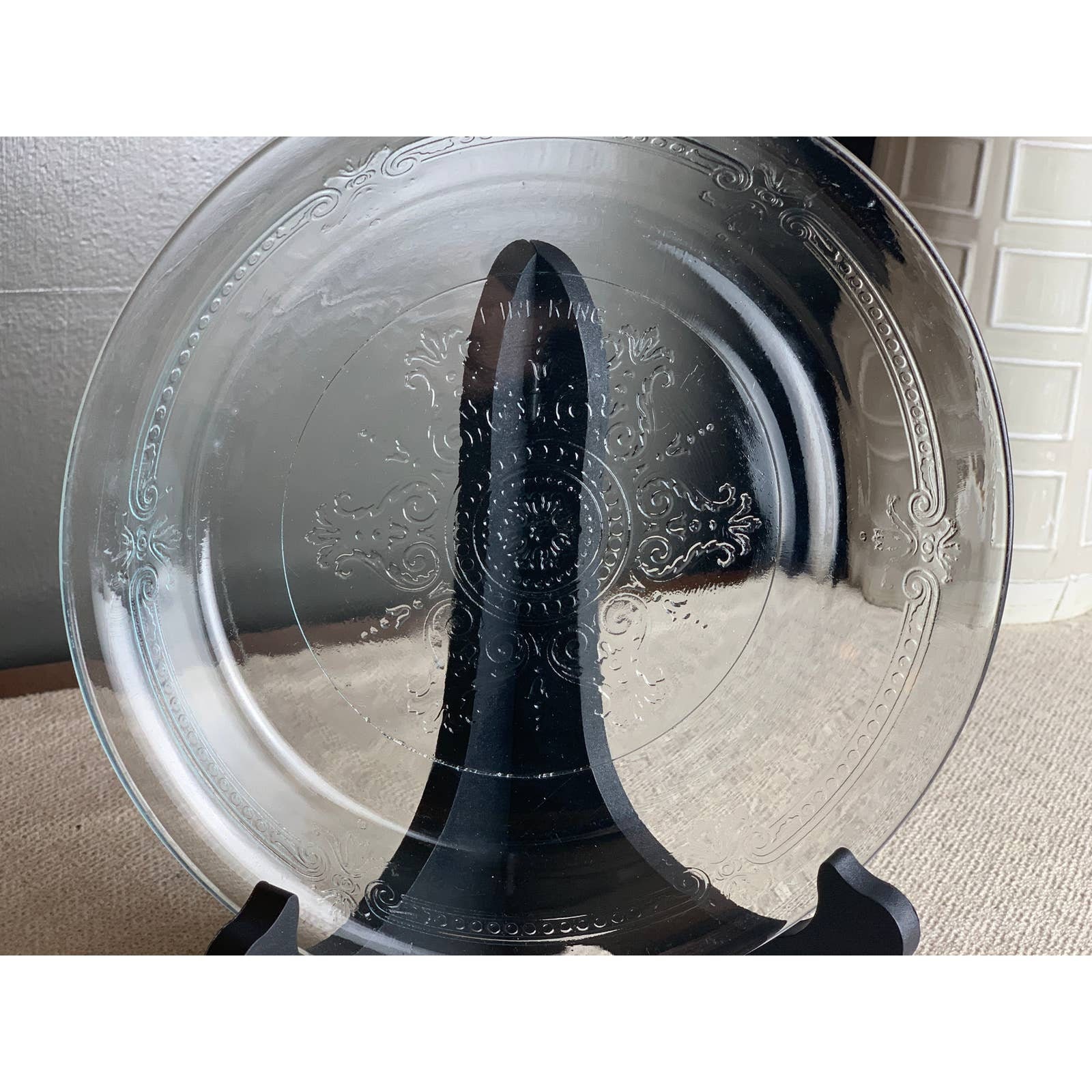 Vintage Fire King 8 Glass Pie Plate 1940s Philbe Etsy