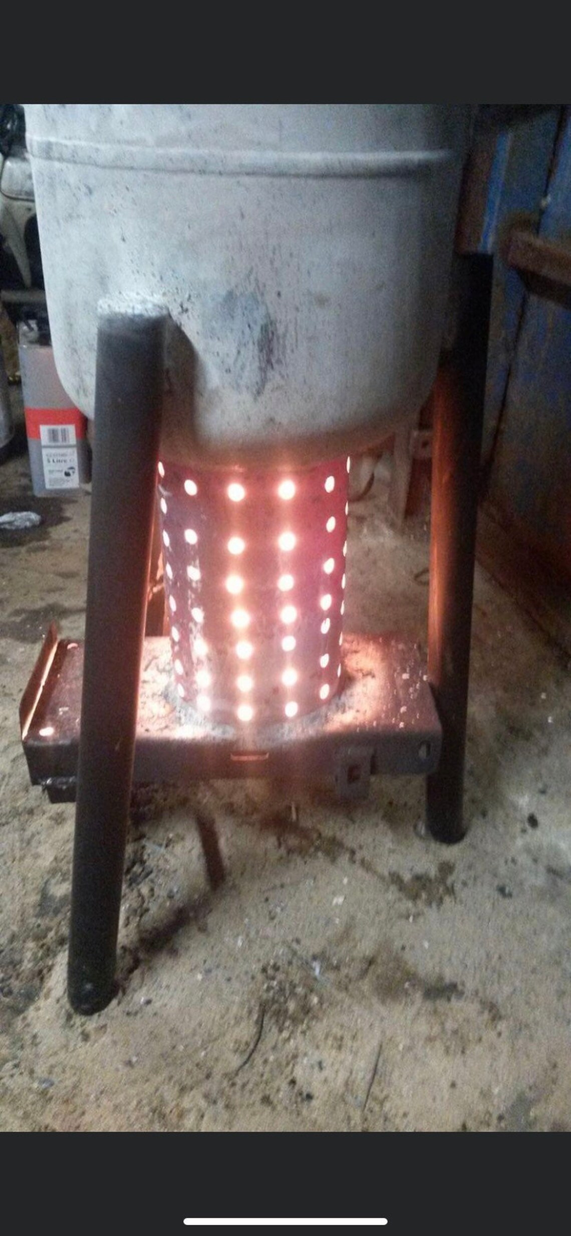 Waste Oil Burning Stove Etsy