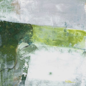 pittura acrilica su carta; passe-partout; Tecnologia Mixed Media;