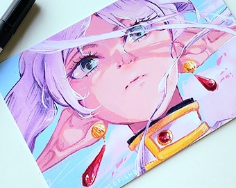 Frieren Postcard Print - Frieren Journey's End