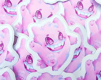 Fairy Type Gengar Sticker