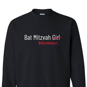 Bat Mitzvah Girl / Woman Crewneck Sweatshirt