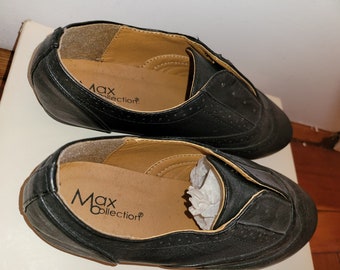 MAX COLLECTIONS FLATS leather shoes