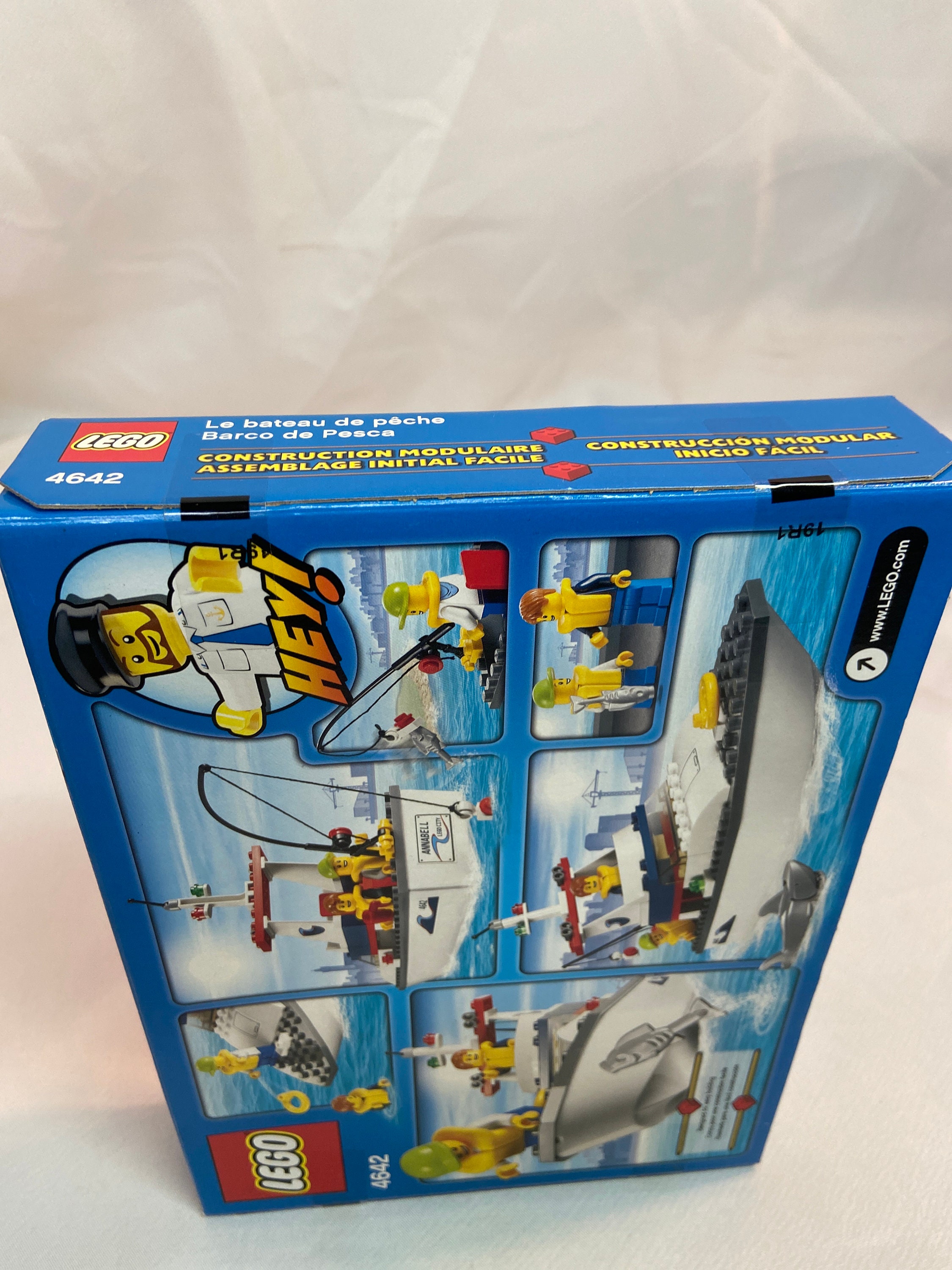Lego City 4642 Fishing Boat Sealed Etsy