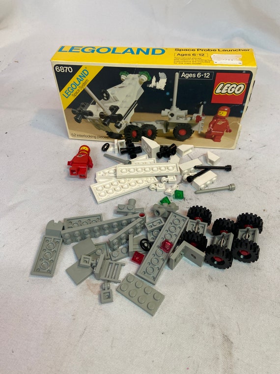 Vintage 1980 Lego Space System Space Probe Launcher W Box Instructions Complete Etsy Finland