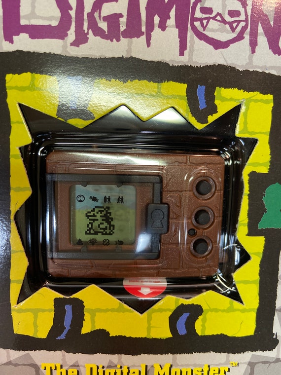 Bandai Tamagotchi Digimon Original Digital Monster Brown Negro - Etsy España