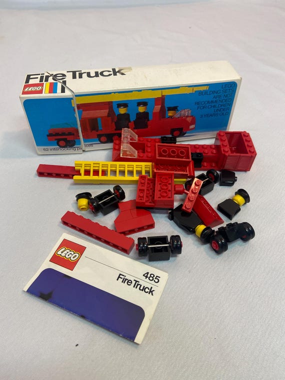 Lego classic fire truck instructions shop
