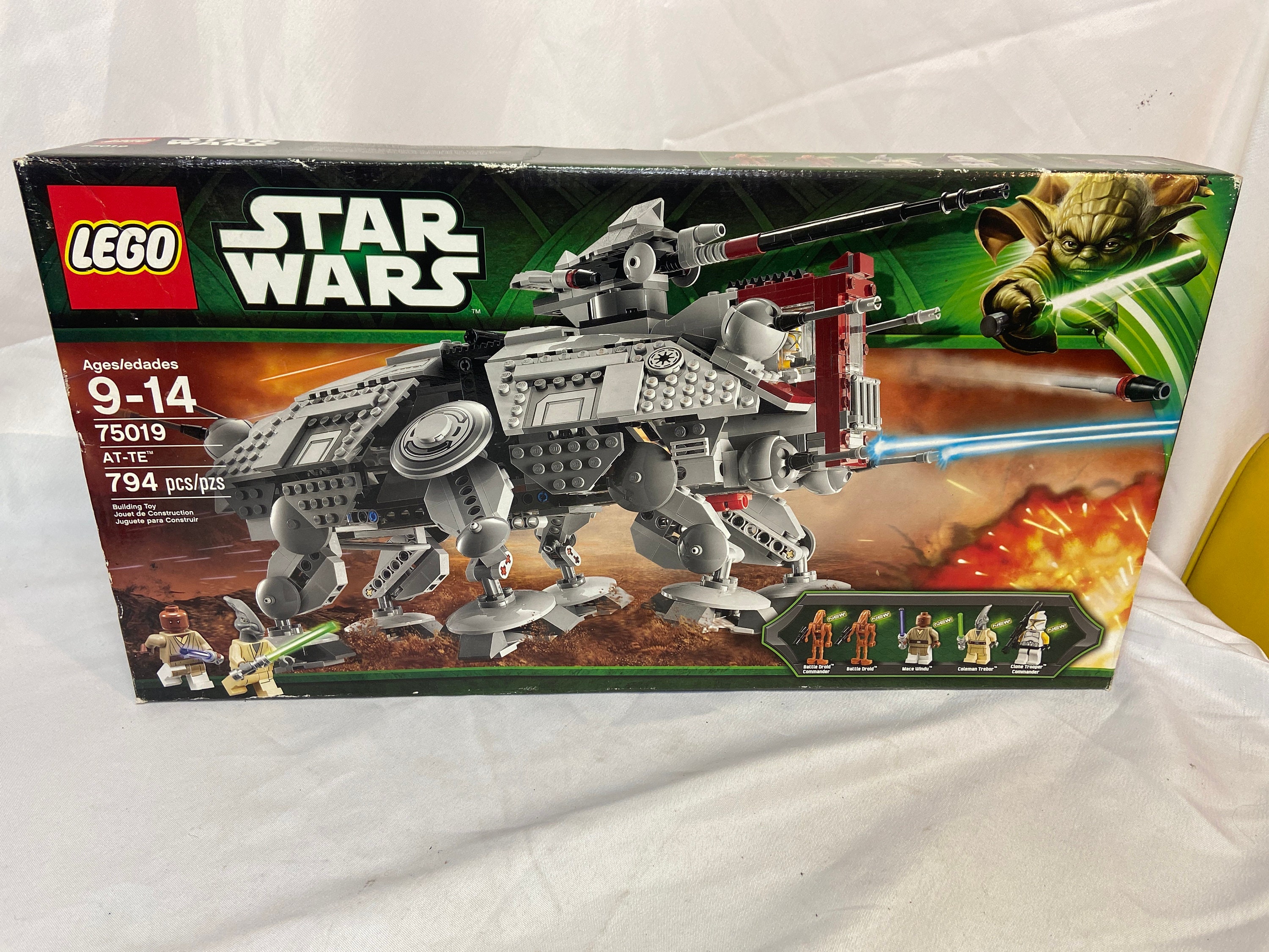 Lego Wars 75019 AT-TE Windu - Etsy