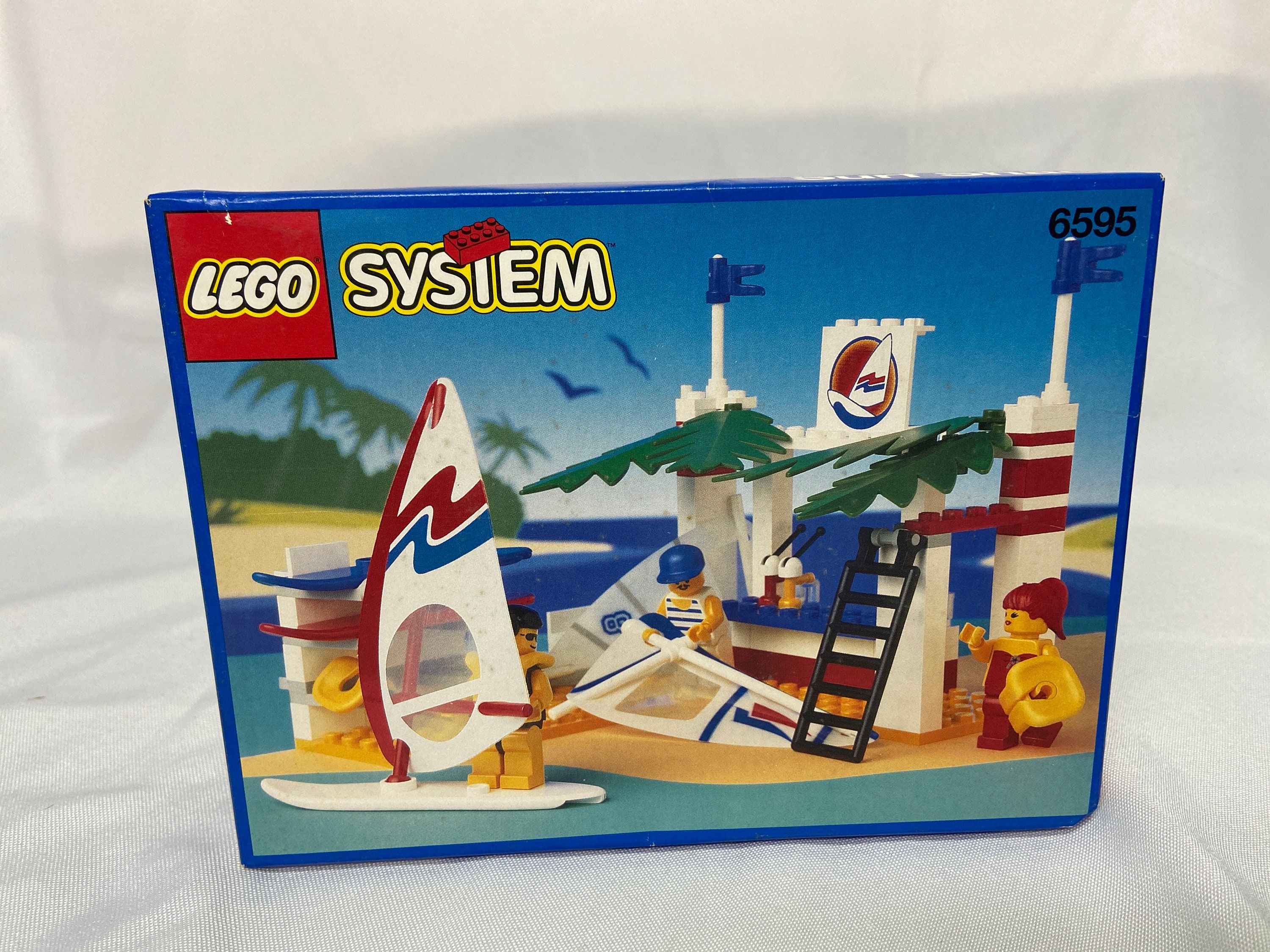 Vintage Sealed 1993 Lego System 6595 Surf Shack Beach Scene - Etsy