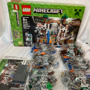 Lego Minecraft 21118 the Mine - Etsy