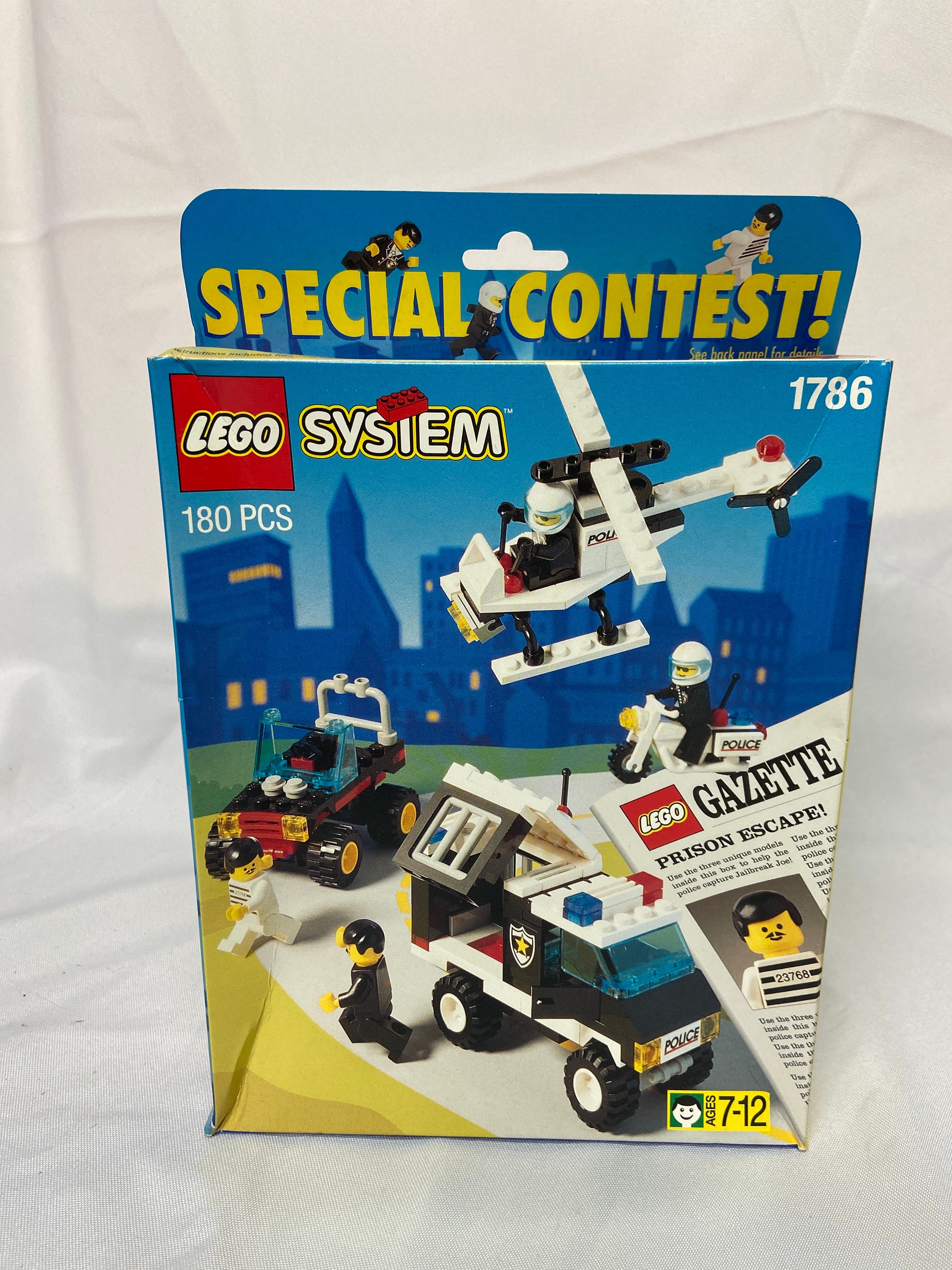 Vintage Sealed 1995 Lego System Police Gazette Escape - Etsy