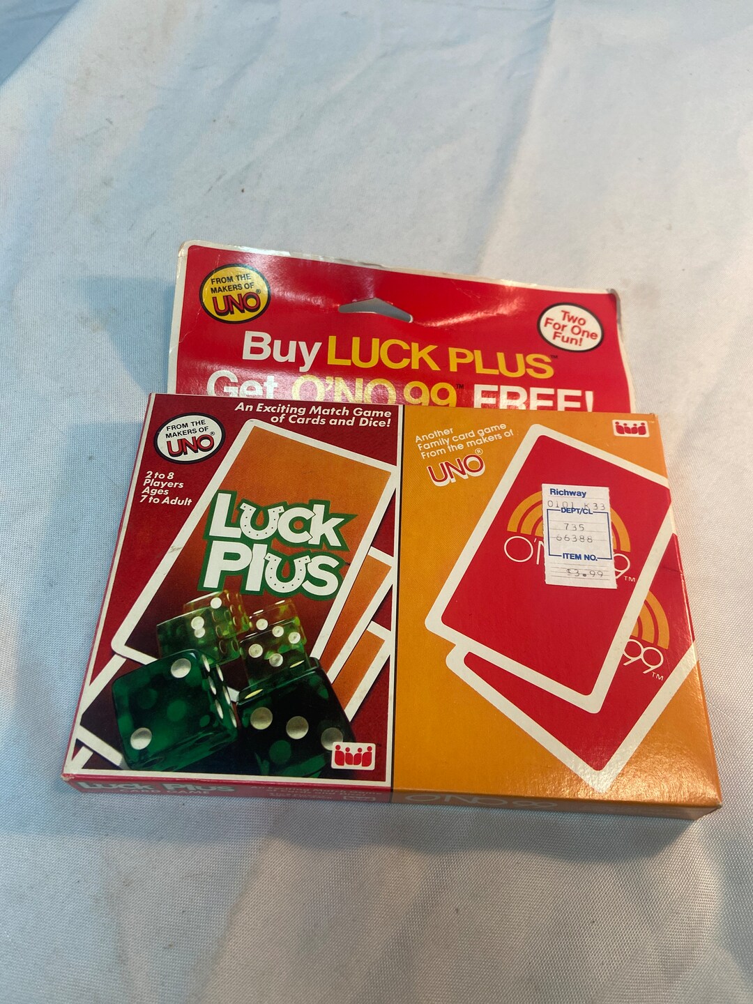 Vintage International Games UNO Luck Plus ONO 99 Card Games Etsy vintage-international-games-uno-luck-plus-ono-99-card-games-etsy