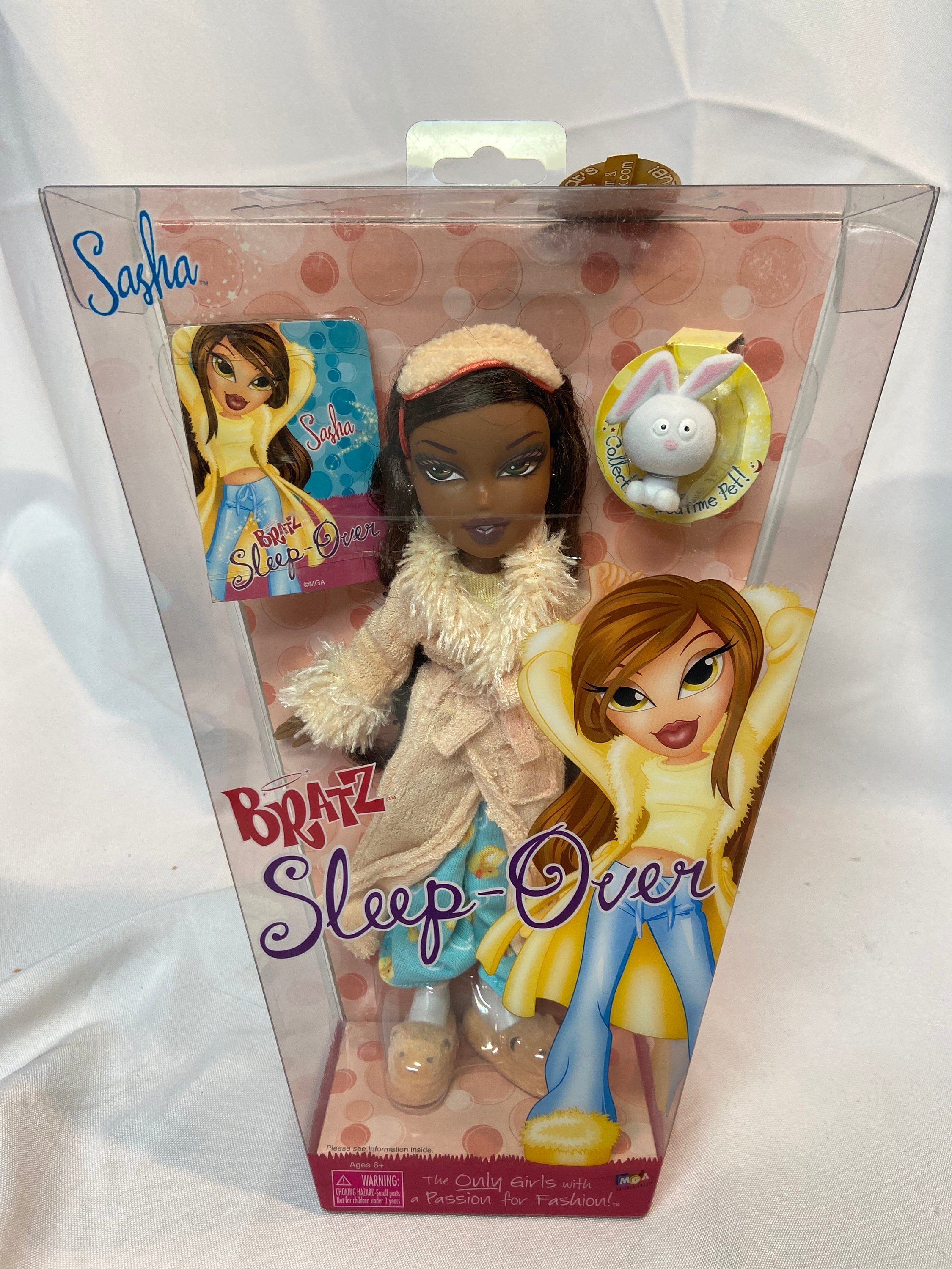 MGA Bratz Sasha Sleep-Over Doll New