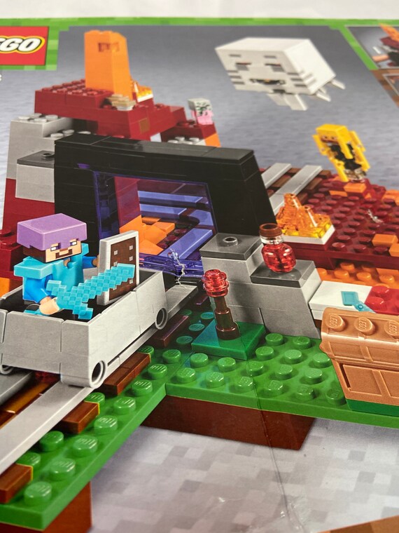 Lego 21143 Minecraft Nether Portal Etsy Sweden