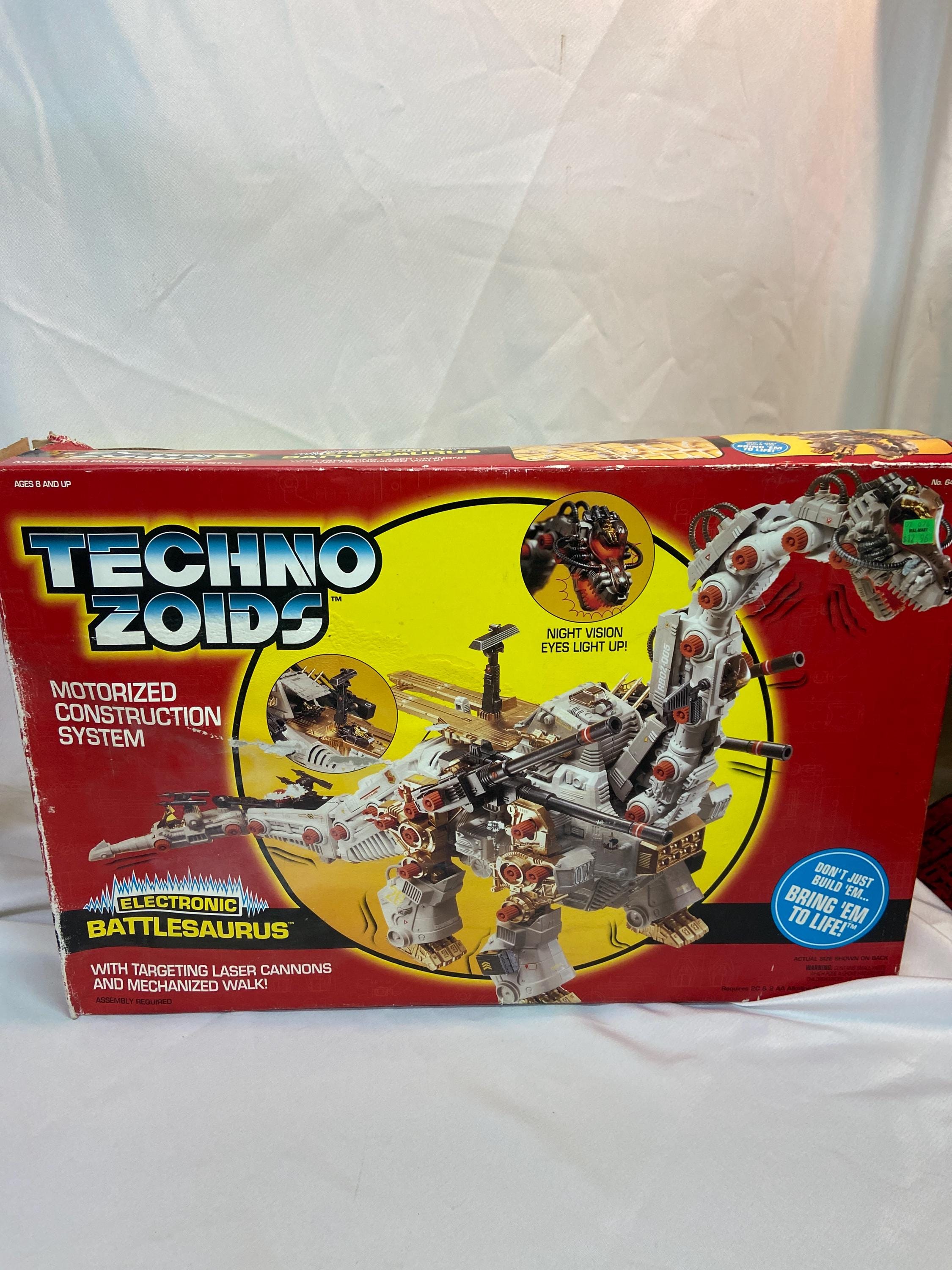 Vintage 1994 Kenner Techno Zoids Electronic Battlesaurus Motorized