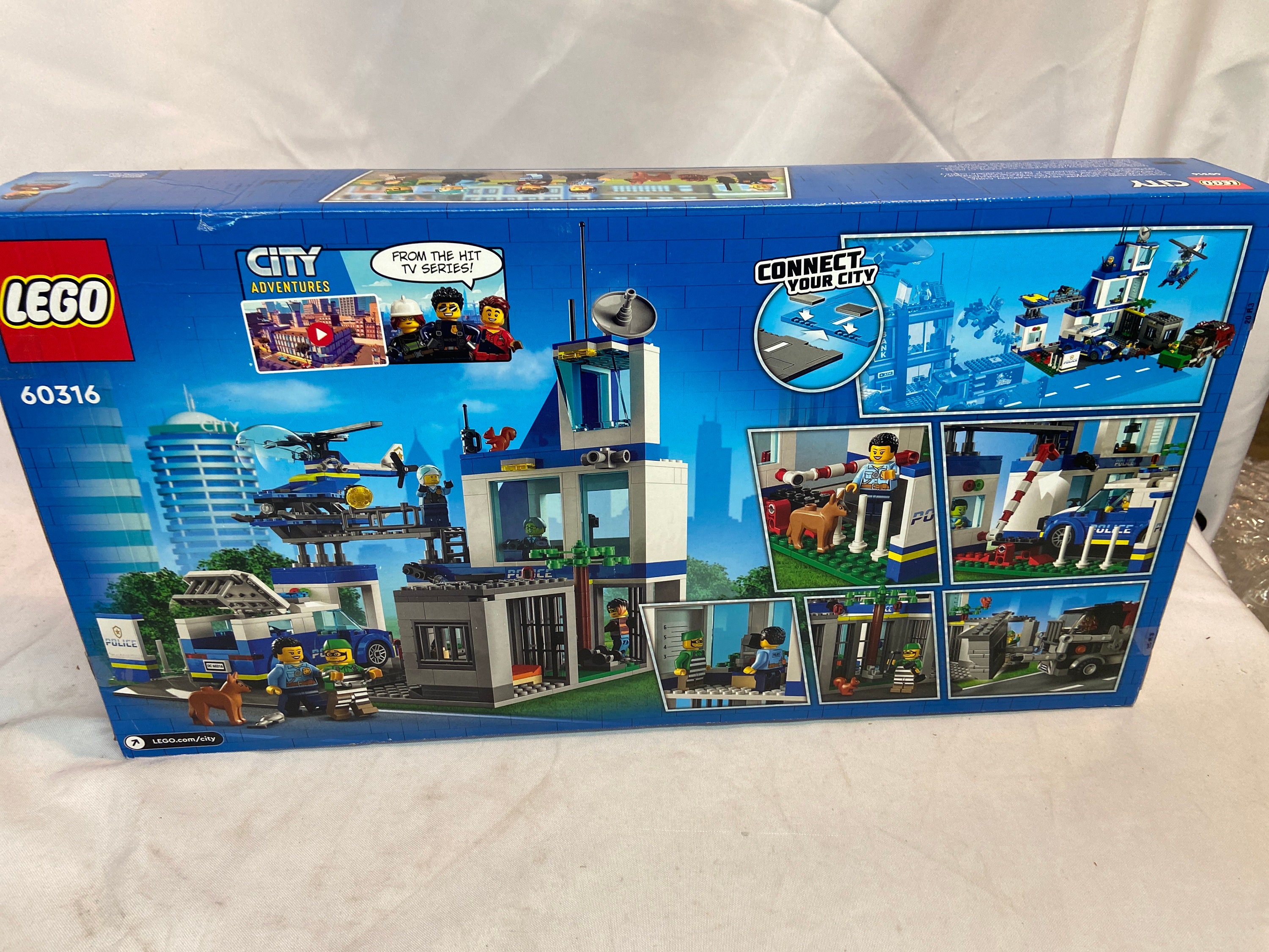 Lego City 60316 Police Station Sealed Etsy Canada