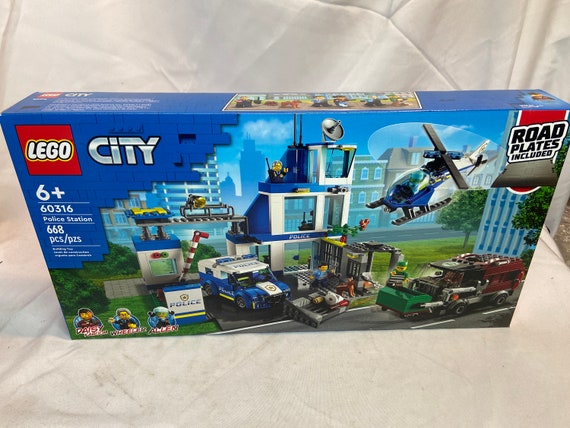 New lego police station hotsell