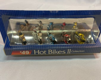 Vintage 1989 Galoob Micro Machines Hot Bikes II Collection #49 Sealed w/ Cut Card